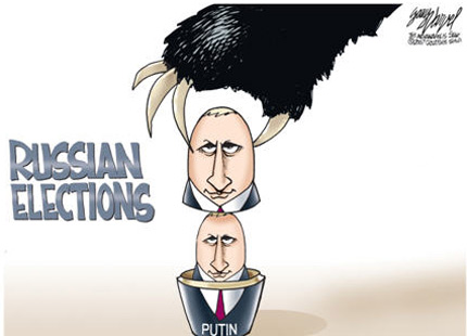Rusya seçimlerinde siyasal iletişim uygulamaları